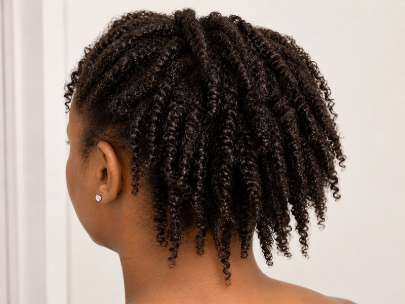Après Cheveux secs & cassants